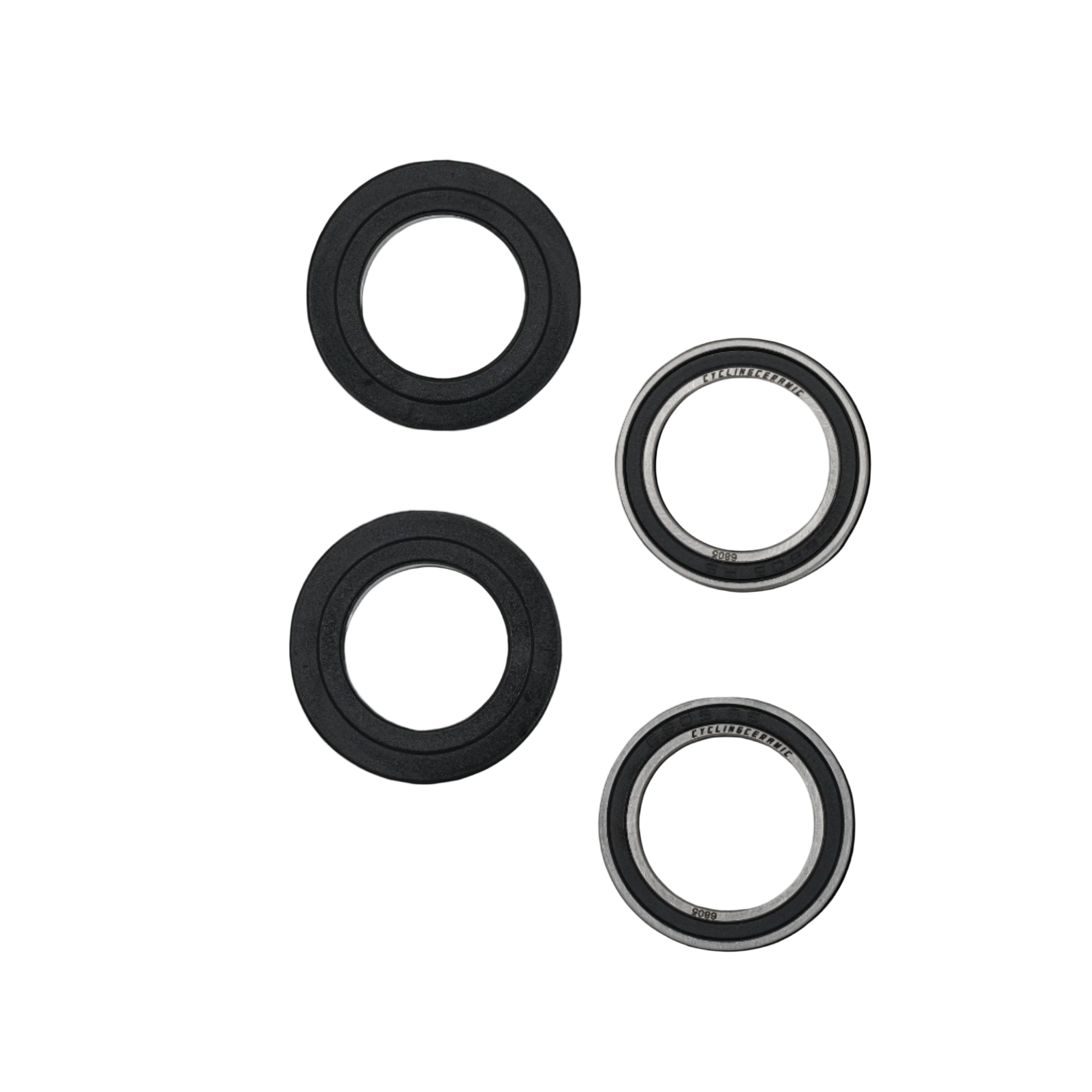 CyclingCeramic Bottom Bracket BB90 Bearing Kit (Trek) For Shimano