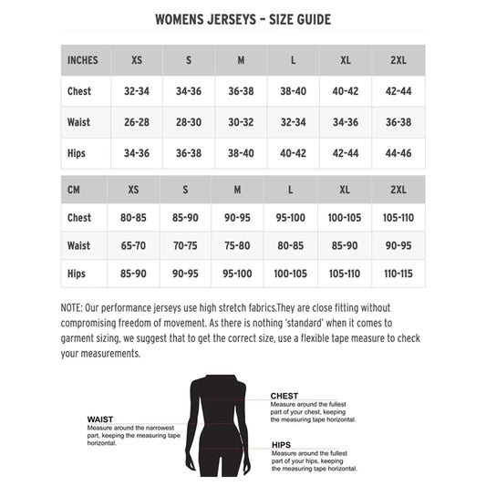 Cycology Frida (Aqua) Womens Cycling Jersey