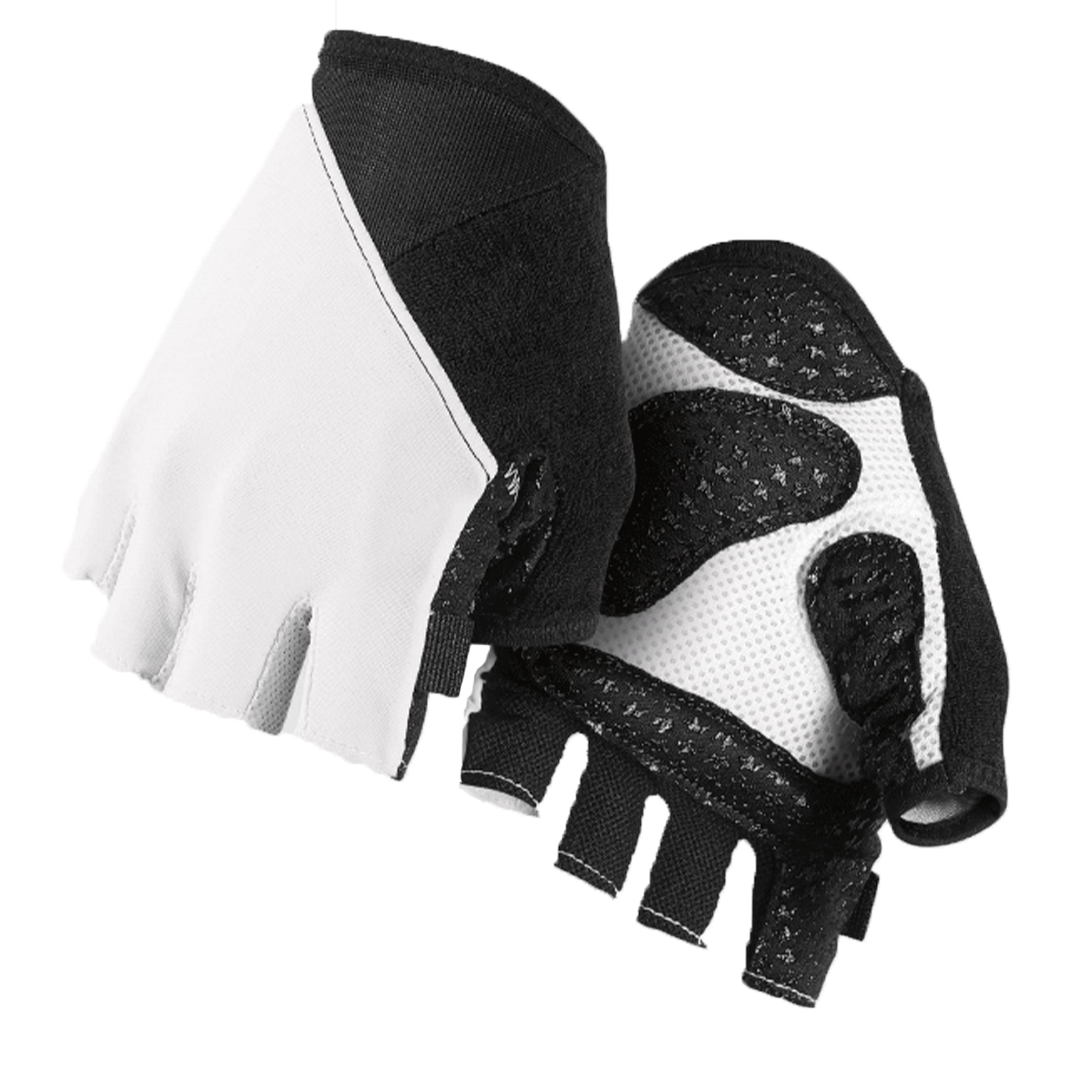 assos handschuhe Assos Gloves Summer S7 (White Panther) – Mastermind Bicycle Studio