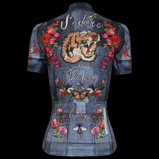 Cycology Lamour Womens Cycling Jersey Blue