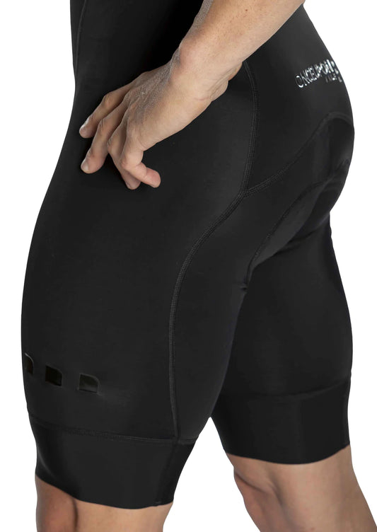 Onceupon Mens Bibshorts (Pure Black)