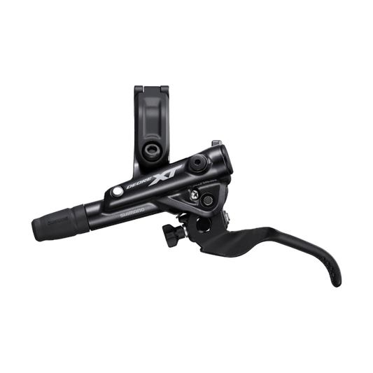 Shimano Deore XT Hydraulic Brake Lever BL-M8100 (Left) with Brake Caliper BR-M8100 (Front)-Resin Pads