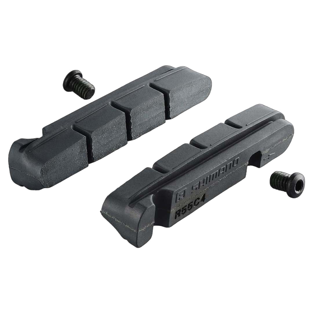 Shimano Road Brake Shoe Set R55C4 Inserts Only (OEM Pack, No Box)