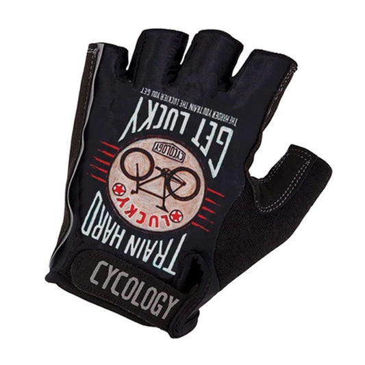 Cycology Train Hard Get Lucky Cycling Gloves