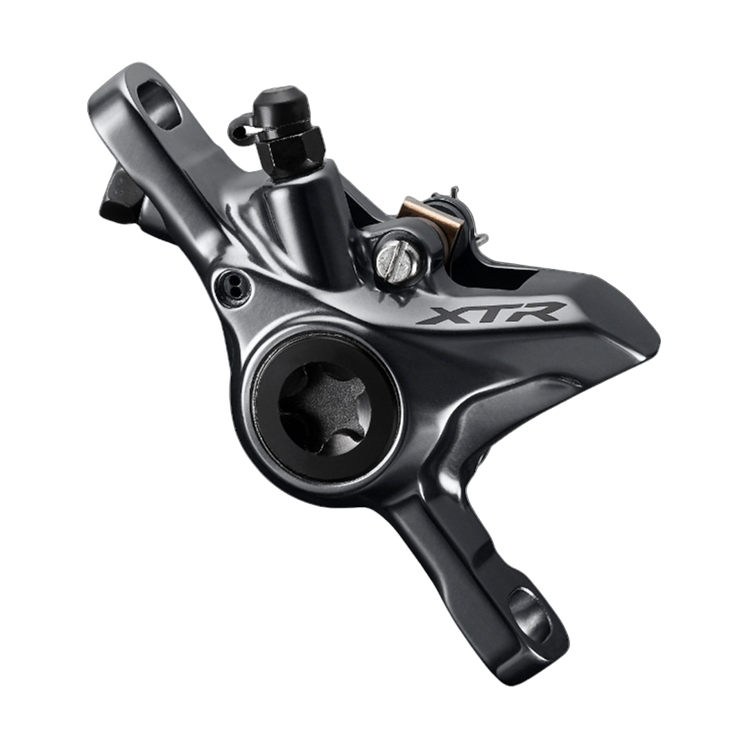Shimano XTR Hydraulic Brake Lever BL-M9100 (Left) with Brake Caliper BL-M9100 (Front)