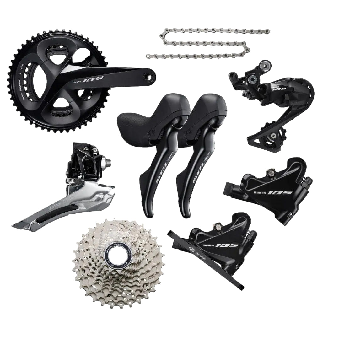 Shimano 105 Hydraulic Groupset 11s – Mastermind Bicycle Studio