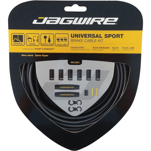 Jagwire Universal Sport Brake Cable Kit (Black)