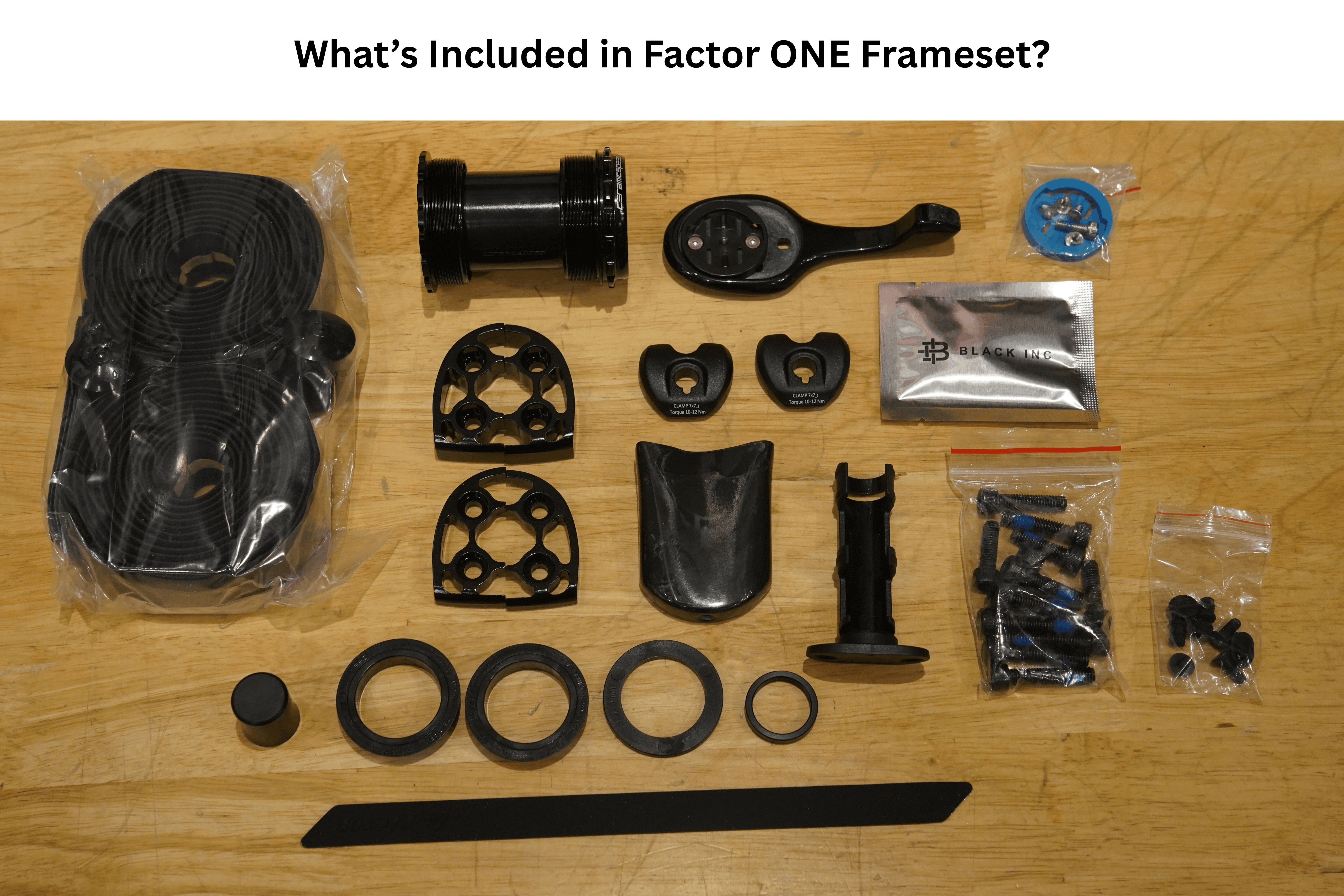 Factor ONE Aero Road Bike Frameset