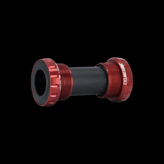 CyclingCeramic Bottom Bracket BSA for Shimano (Red)