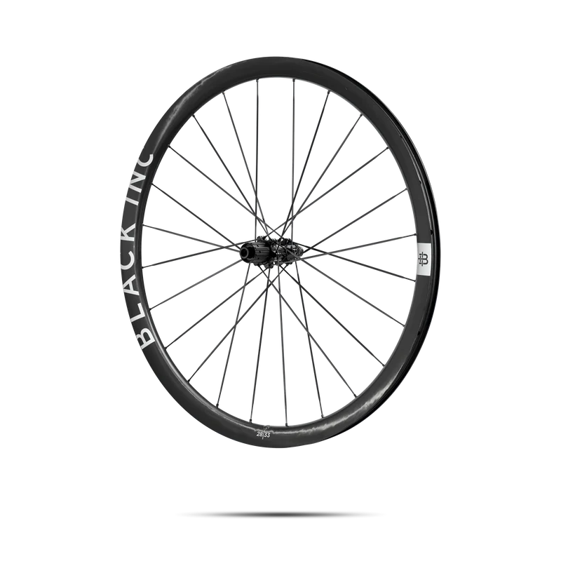 Black Inc 28/33 lightweight carbon wheelset
