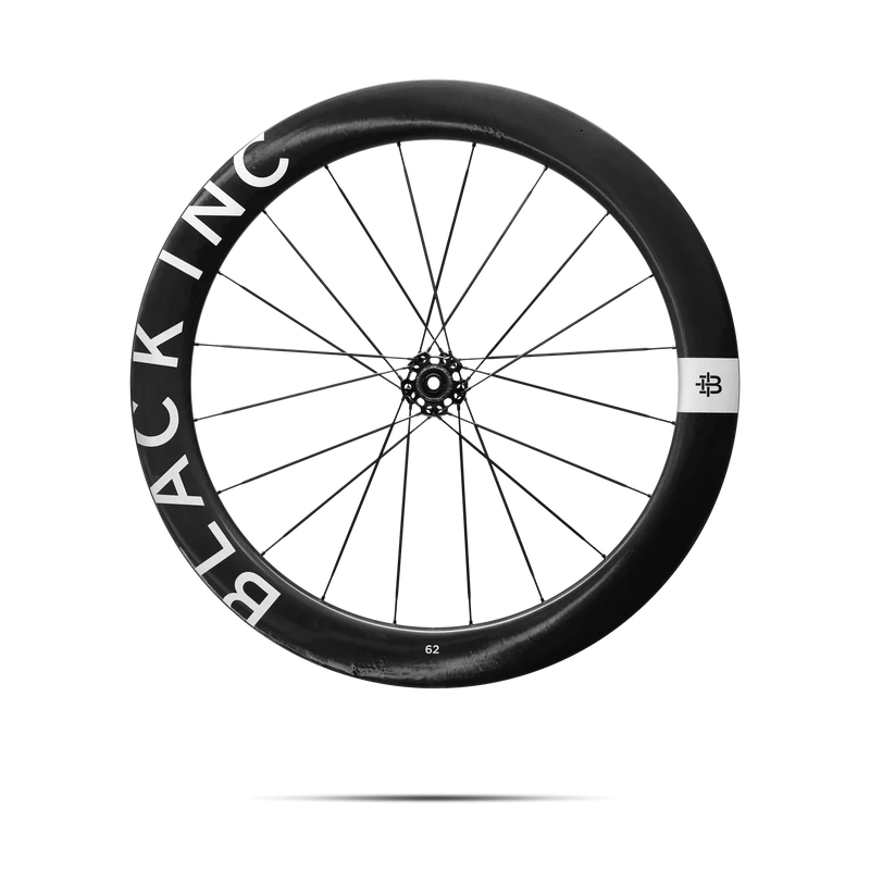 Black Inc 62 deep carbon rim wheelset
