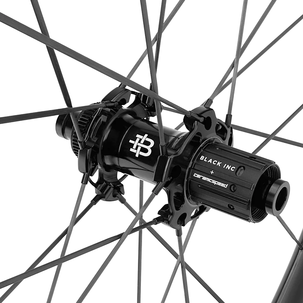 Black Inc 48/58 CeramicSpeed hub carbon wheelset