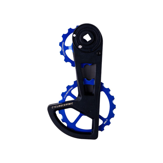CyclingCeramic OSPW Race SRAM AXS XPLR Rival Force Red 12s Blue