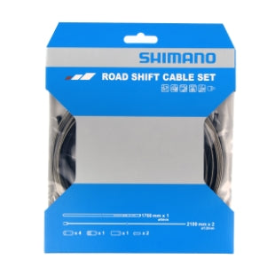 Shimano Road Shifting Cable Set Stainless Steel Black