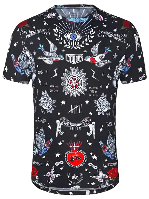 Cycology Tattoo Men's Technical T-Shirt