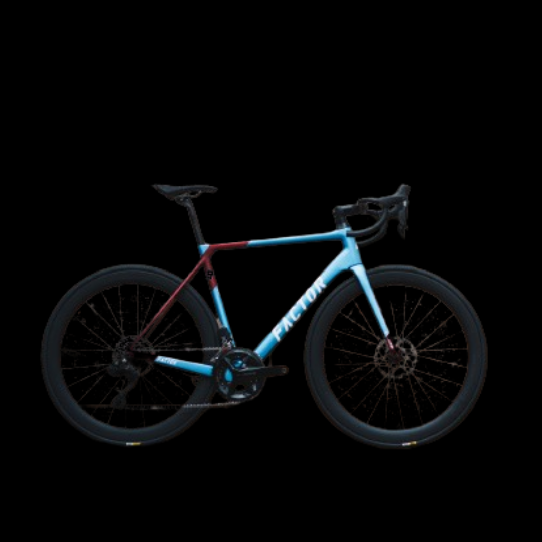 Factor O2 (Only Frame + Fork) - Colour Cobalt Ruby