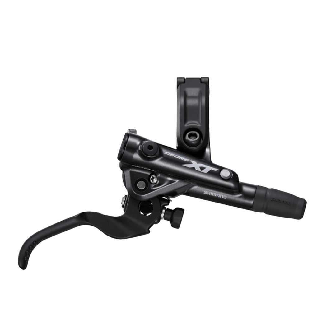 Shimano Deore XT Hydraulic Brake Lever BL-M8100 (Right) with Brake Caliper BR-M8100 (Rear)-Resin Pads