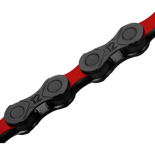 KMC DLC Series 12 Speed Chain (Black/Red) – Mastermind Bicycle Studio