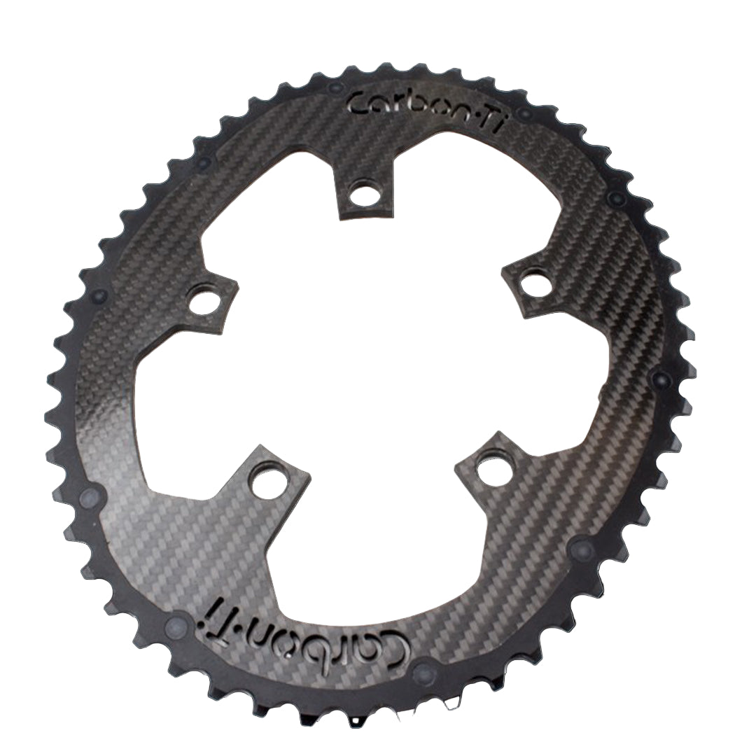 Carbon-Ti X-CarboRing BCD 110 mm (5 Arms) Ultralight Aluminum/Carbon Chainring